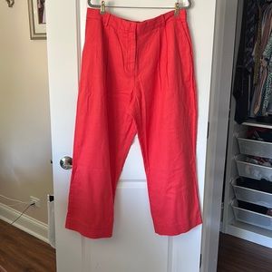 Wide leg linen pants, brand new never worn with tags